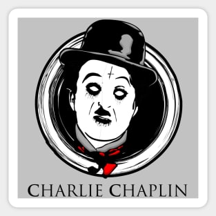 BLACK METAL CHARLIE CHAPLIN Sticker